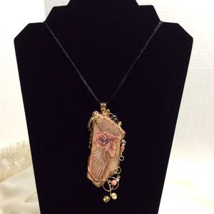 Handmade art pendant